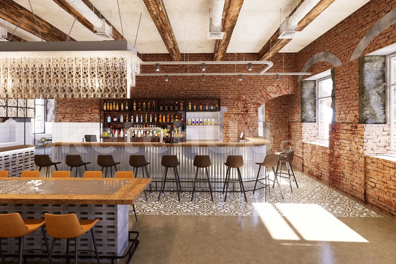 Restaurant Bar Interior — preview 1 (cgtips, CC0)