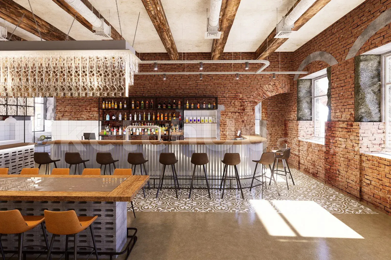 Restaurant Bar Interior