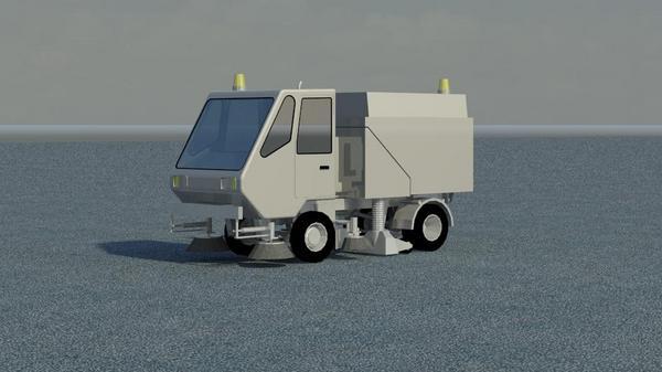 Plane White Sweeper