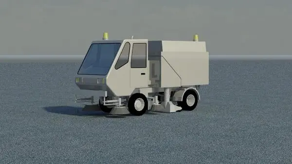 Plane White Sweeper