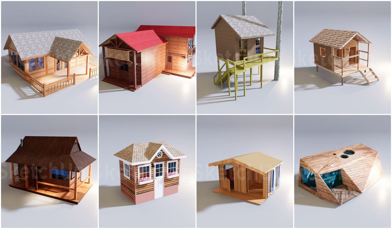Wooden house