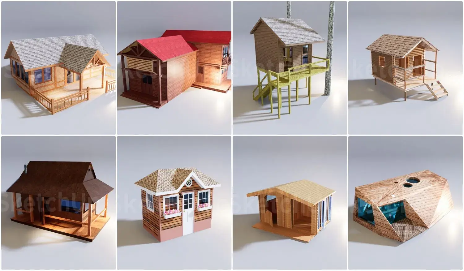 Wooden house