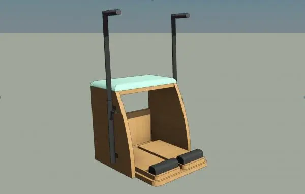 Metacorpus Pilates Wunda Chair — preview 1, by Eduardo Pavan (RevitCity, CC0)