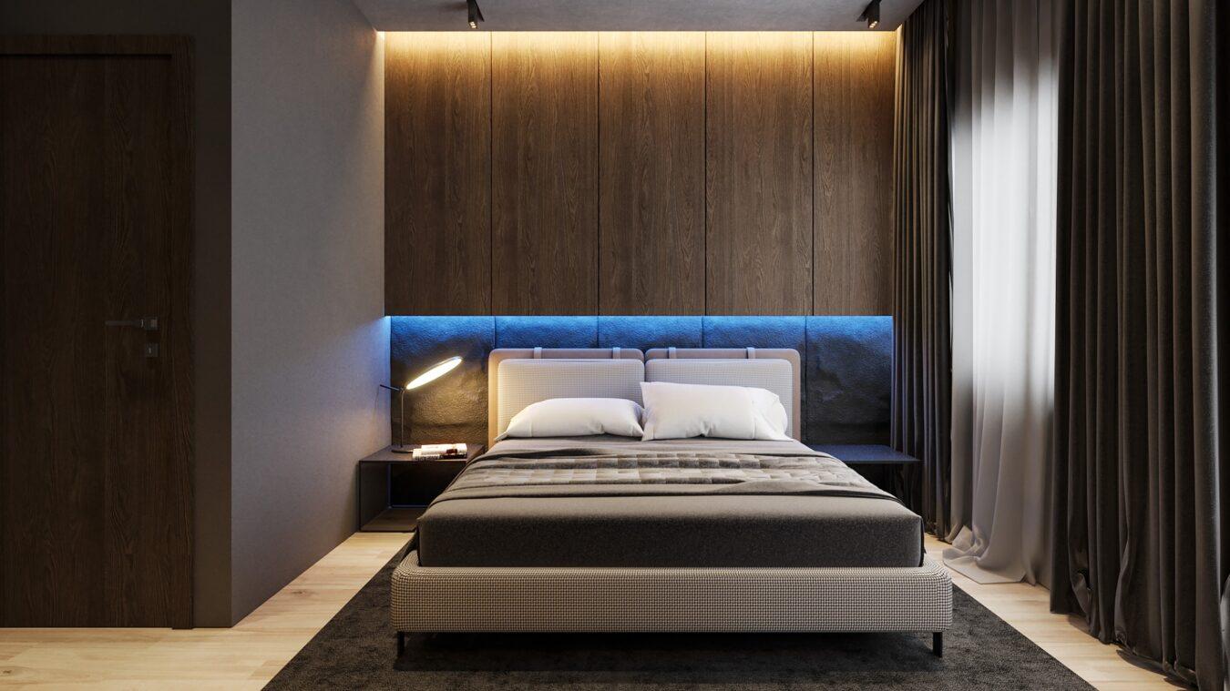 Interior Bedroom Scene
