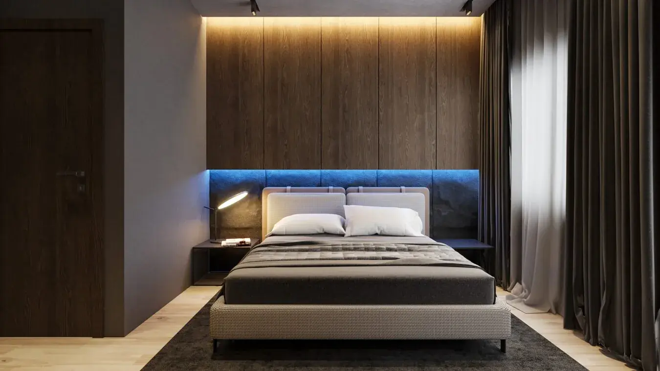 Interior Bedroom Scene