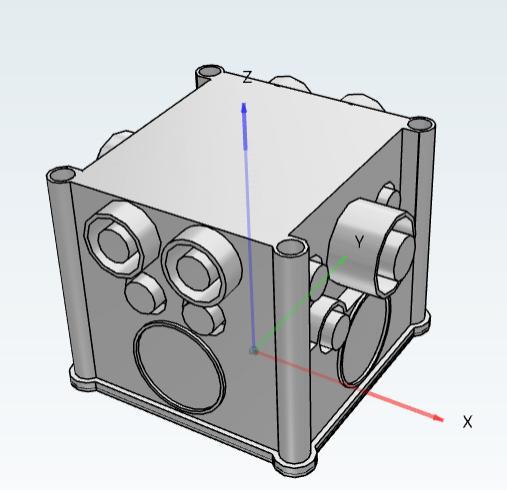 Kaiser - Flush-mounting junction box for KRFG-tubes