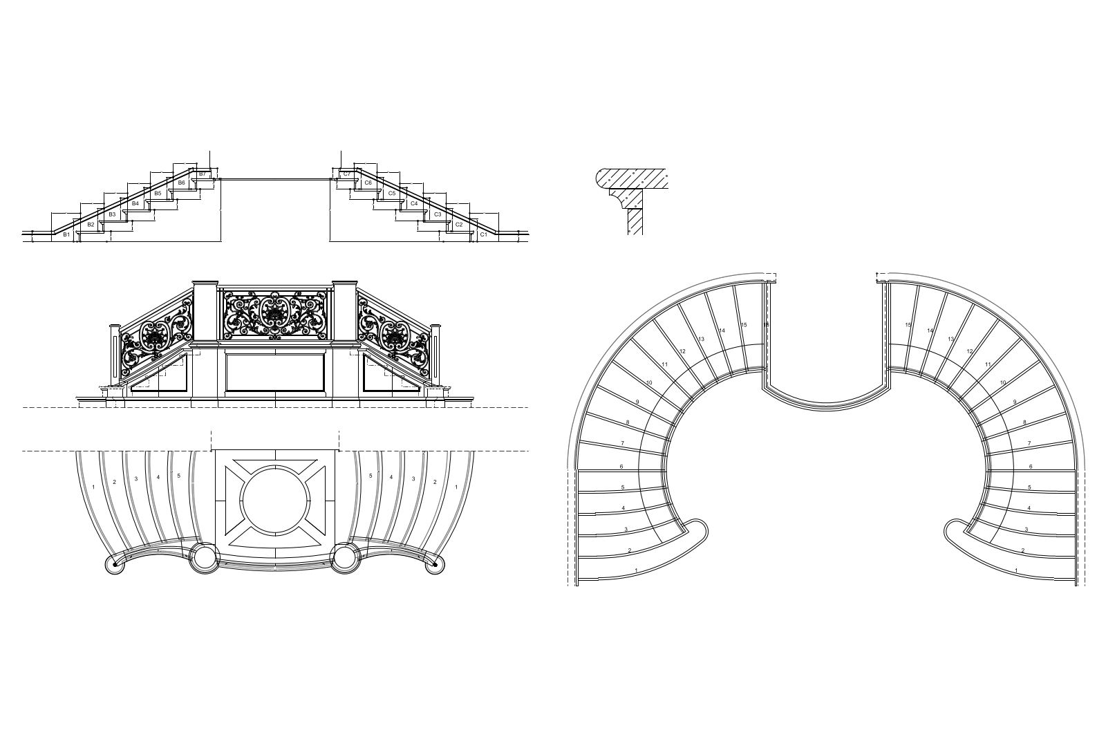 Baroque staircase