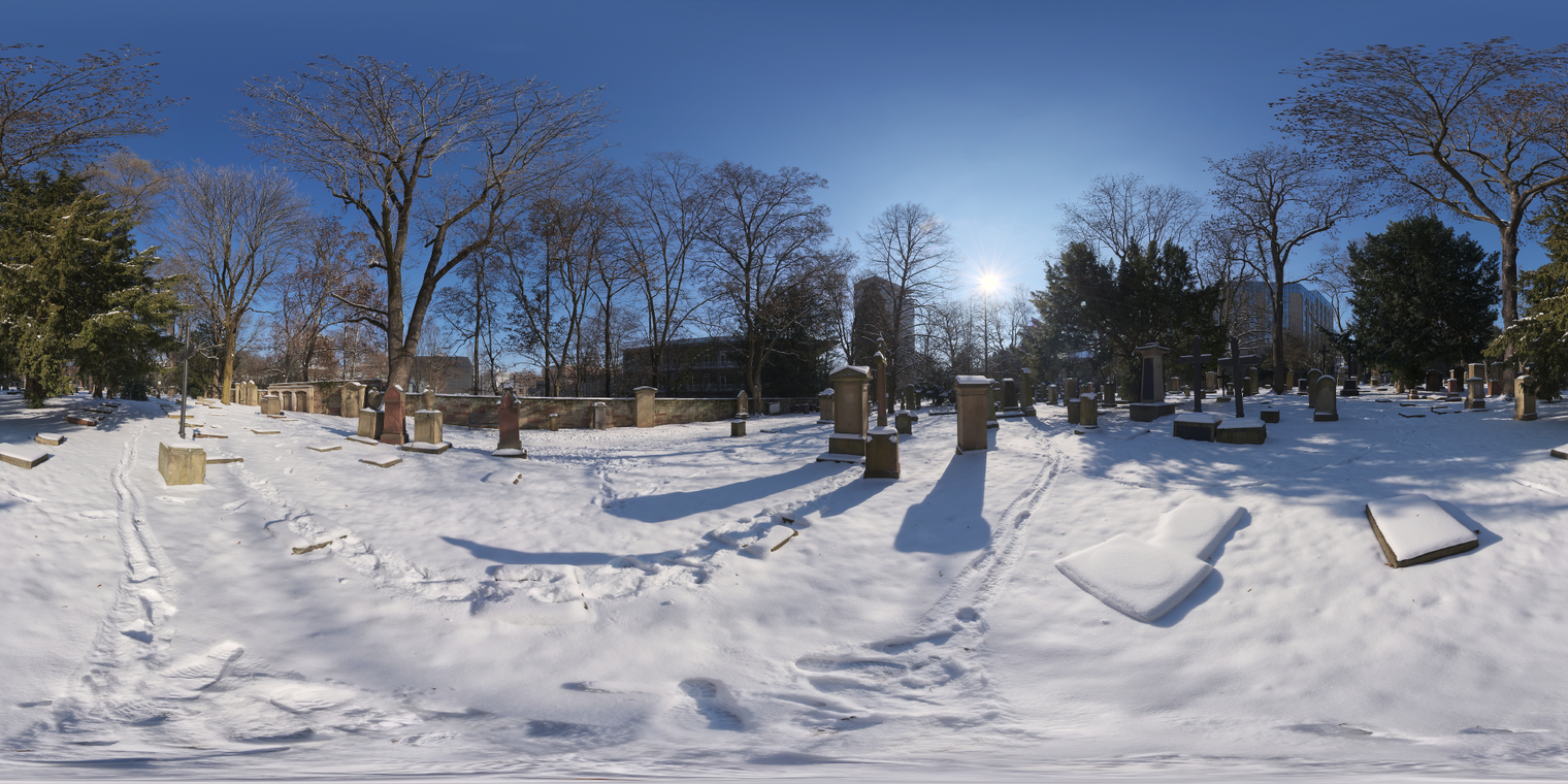Snowy Cemetery