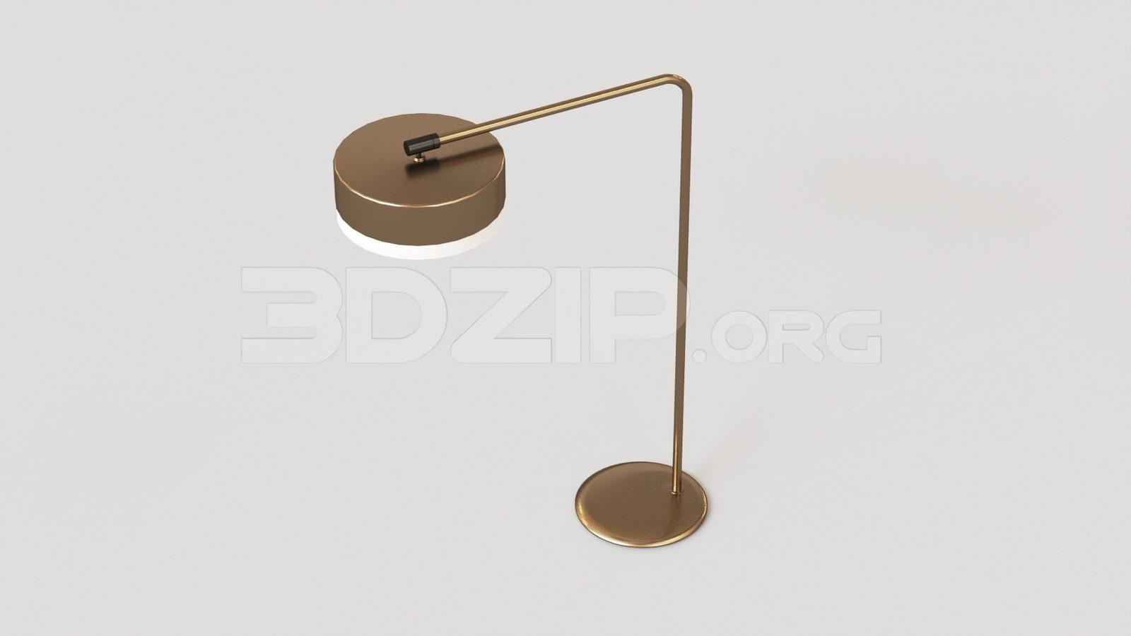 Floor Lamp — preview 1 (3dzip)