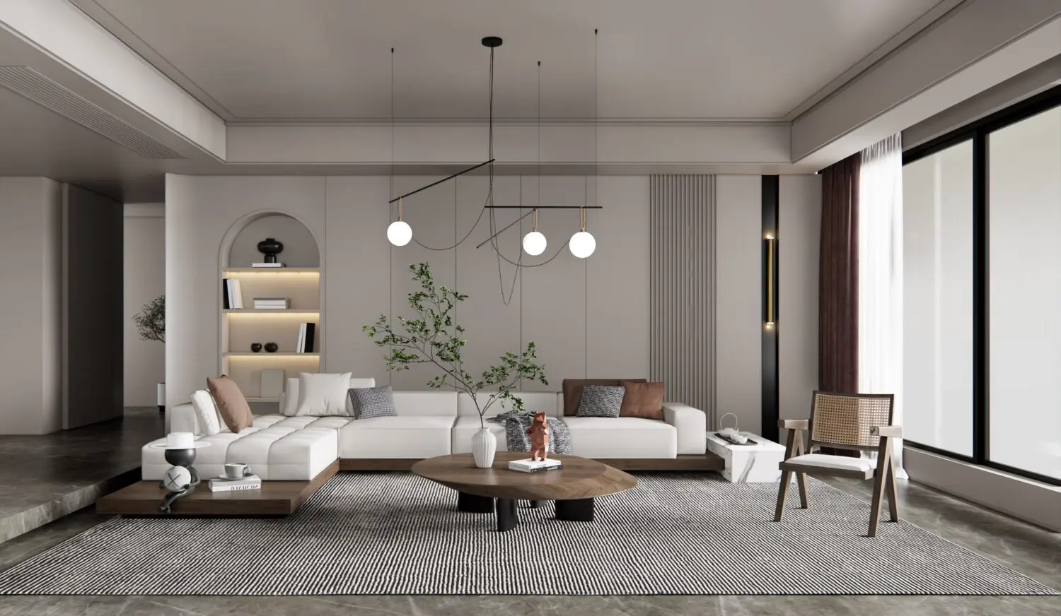 Living Room Interior — preview 1 (cgtips, CC0)