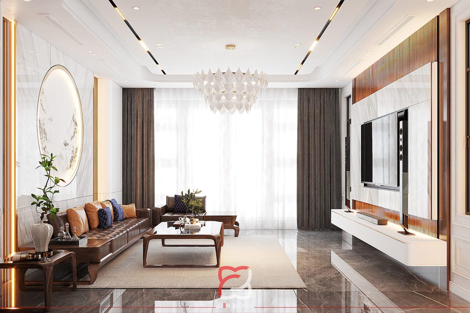 Living Room – Kitchen Interior