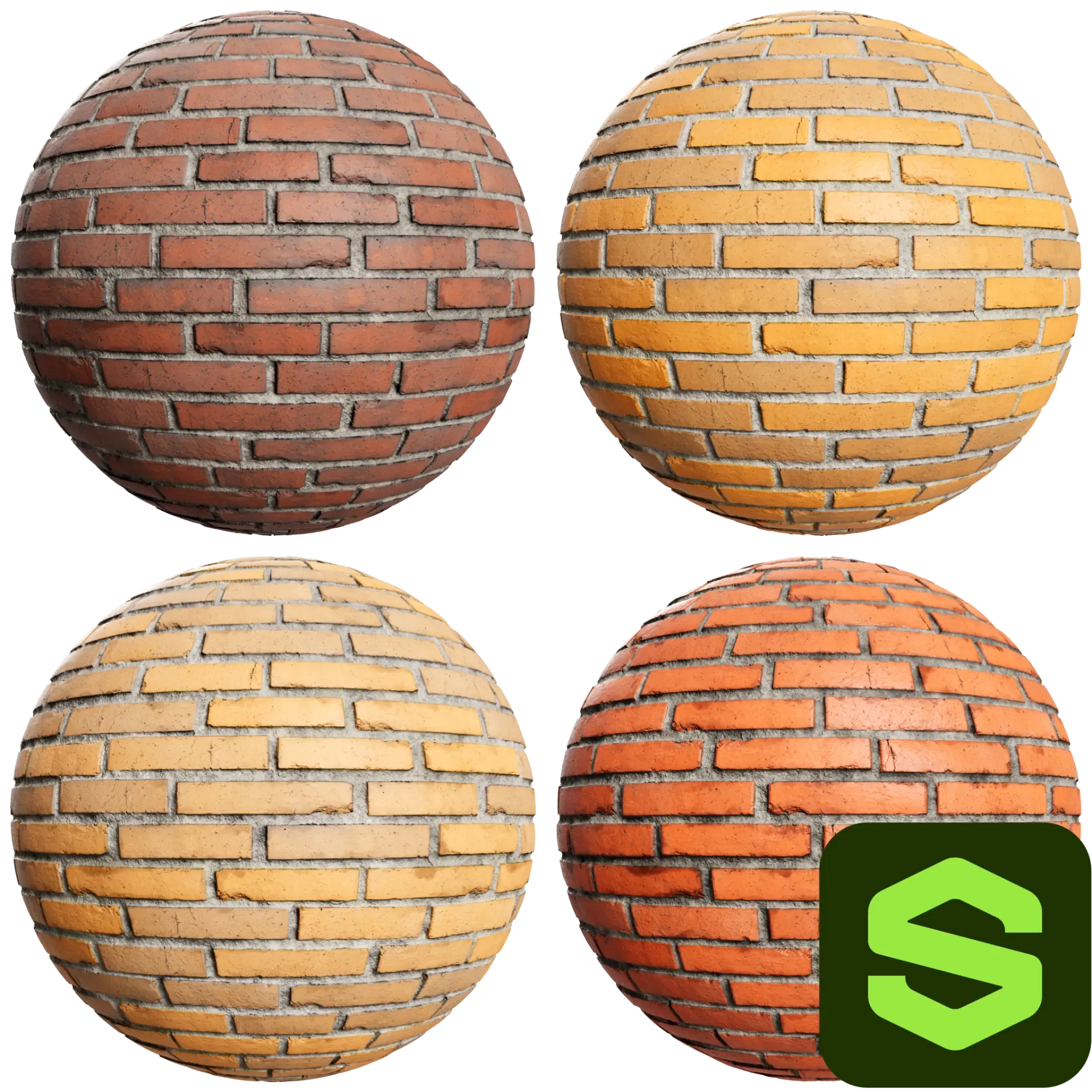 Bricks Substance 007 — preview 1 (ambientCG, CC0)