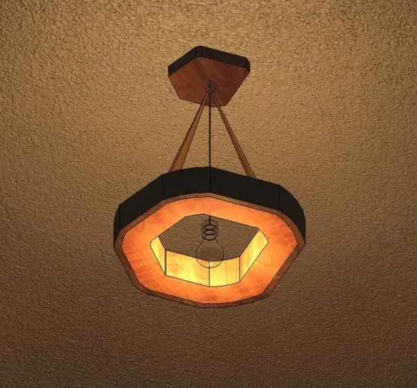 Wooden Pendant Light Family