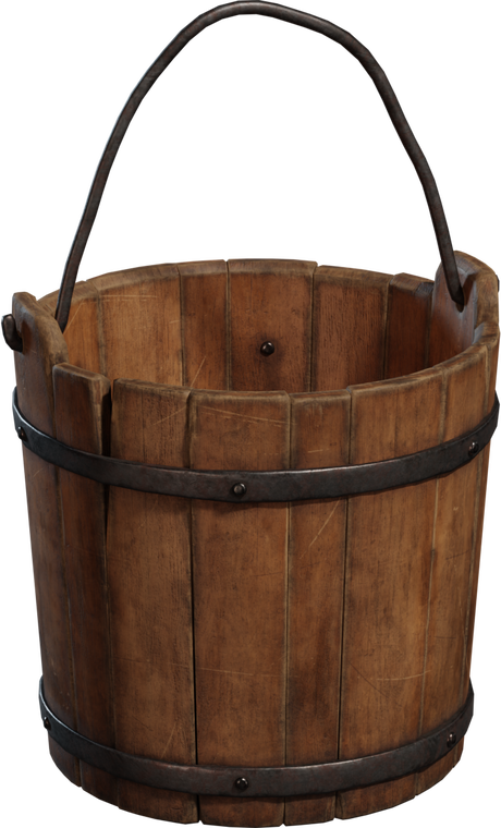 Wooden Bucket 1