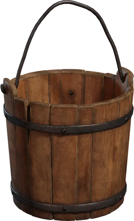 Wooden Bucket 1