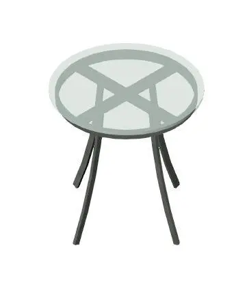 Glass Top Table