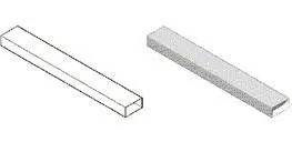 Rectangle Duct Horizontal Piece