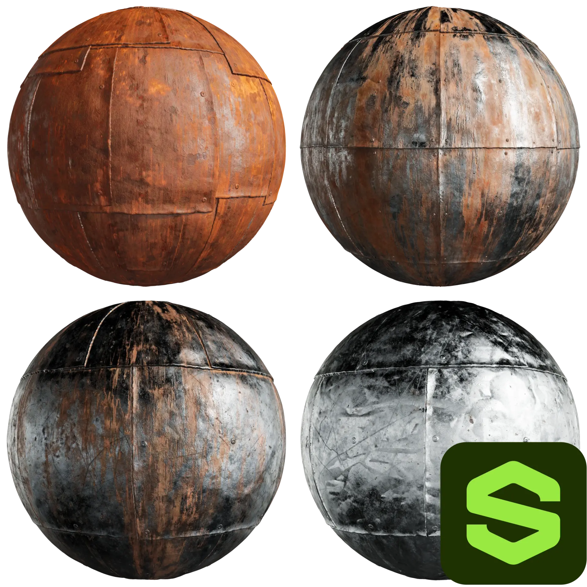 Metal Plates Substance 003