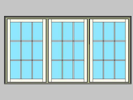 Kolbe Ultra Series Awning Picture 3-Wide Units