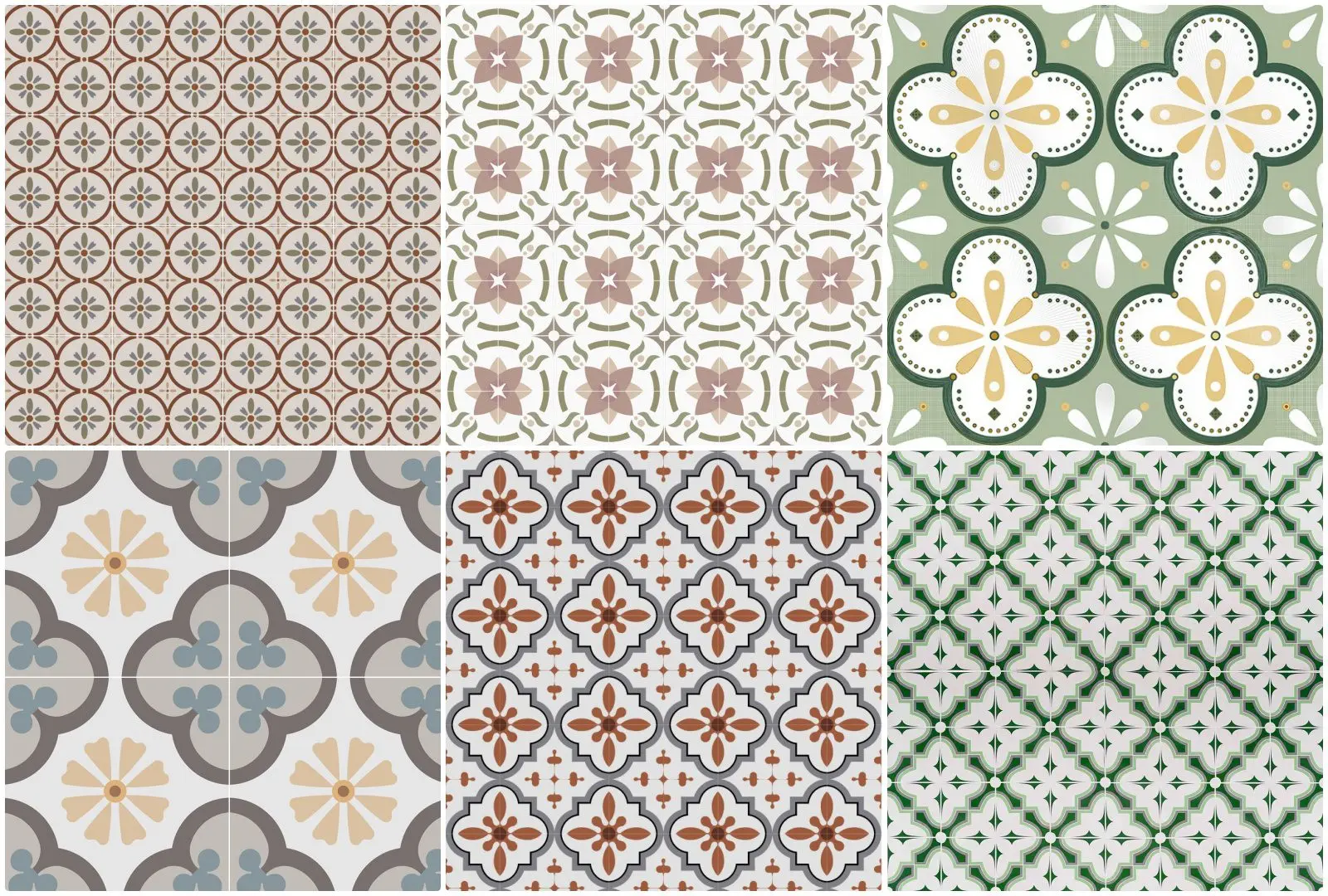 Porcelain Tile Material Maps — preview 1 (3dzip)