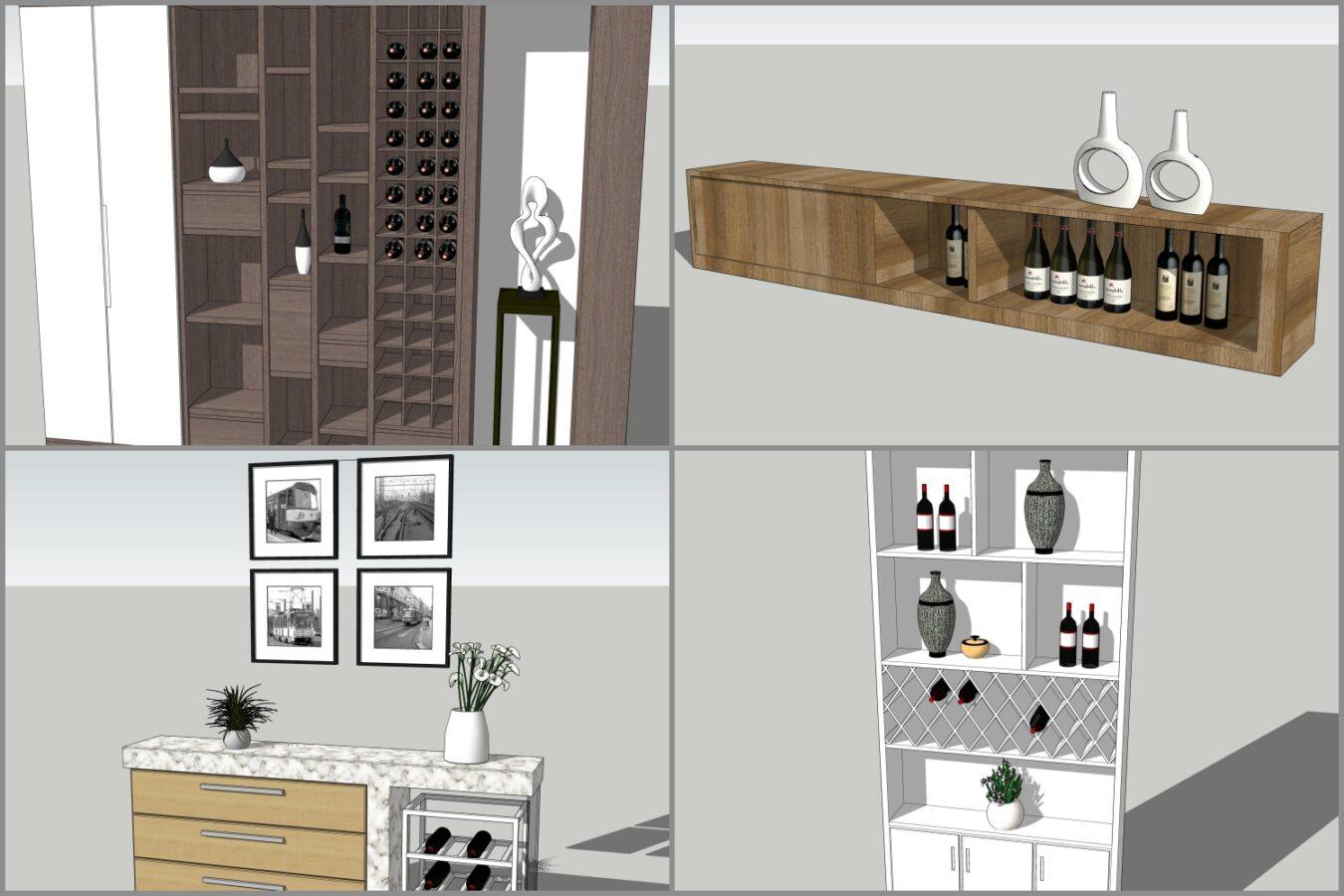Combo Wine Storage