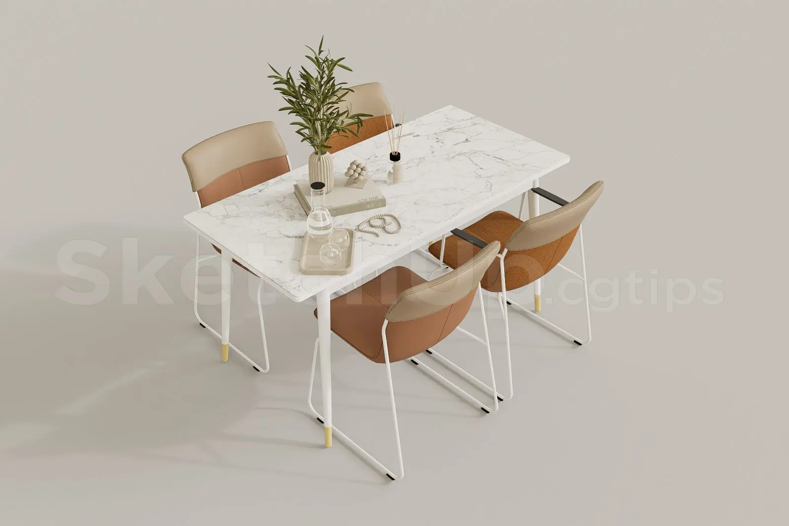 Dining Table — preview 1 (cgtips, CC0)