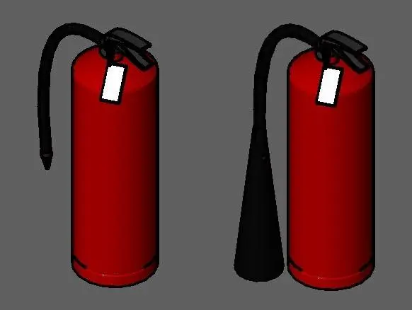 Extintores de Parede - Fire Extinguisher