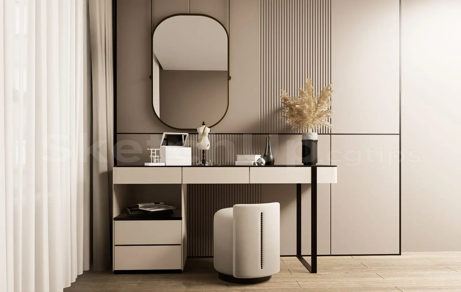 Makeup Table
