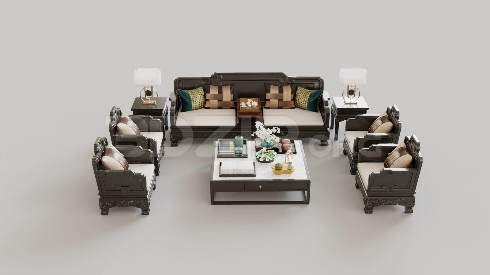 Sofa and Table- Chair