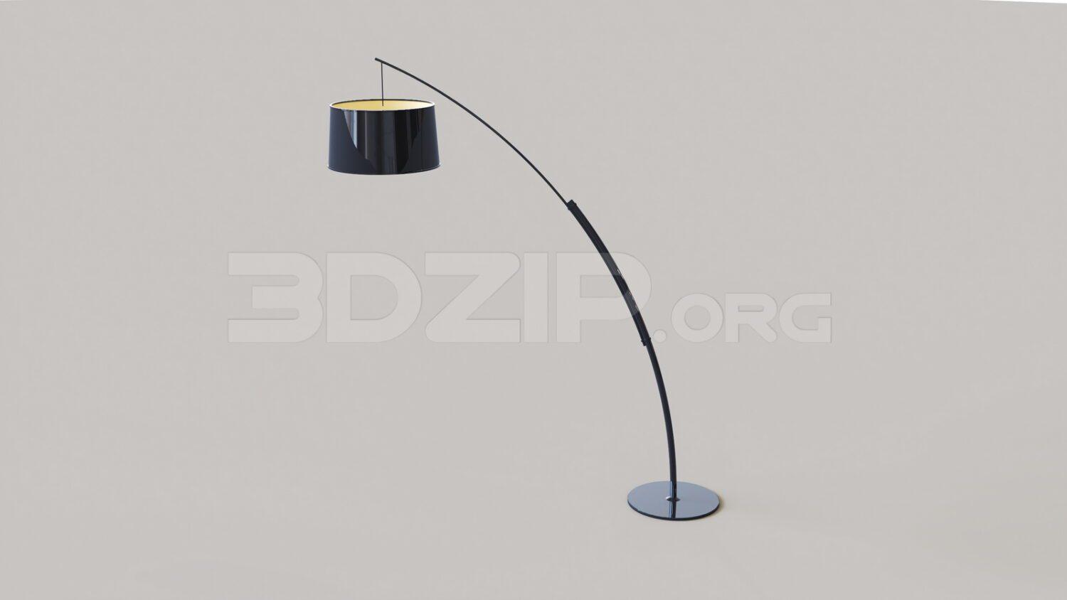 Floor Lamp — preview 1 (3dzip)