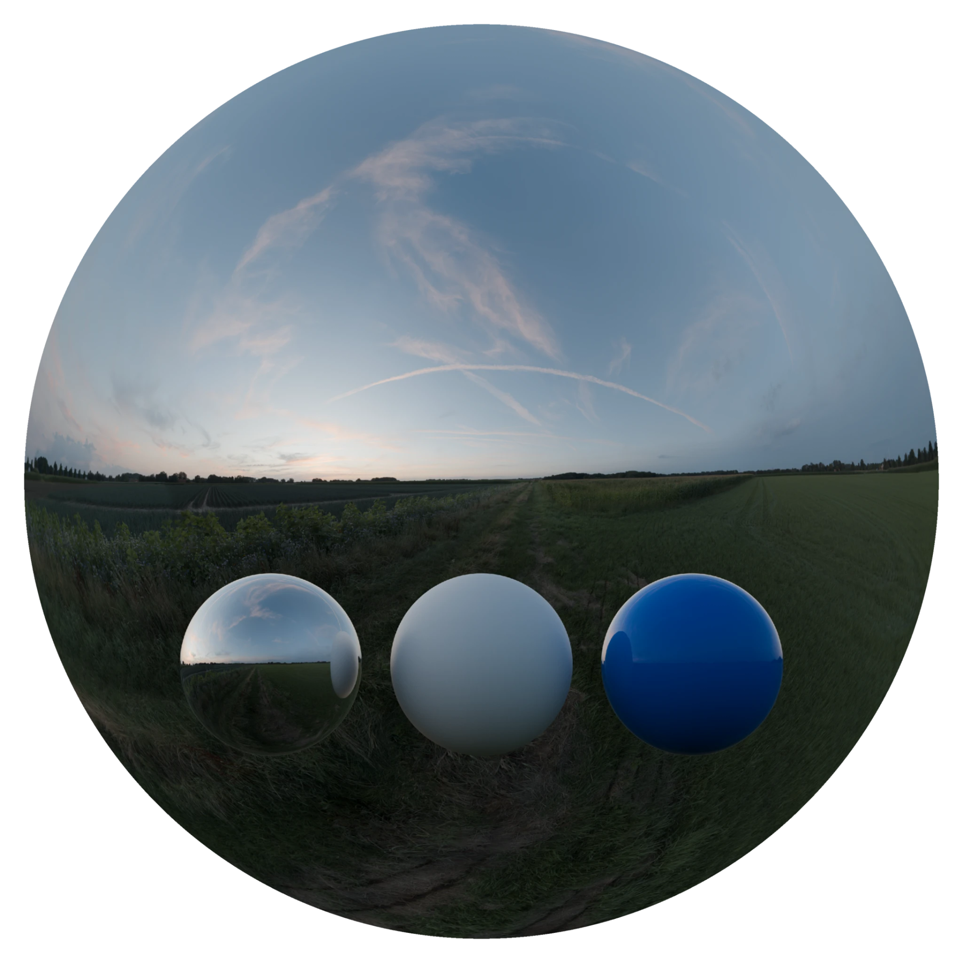Evening Sky HDRI 035 A