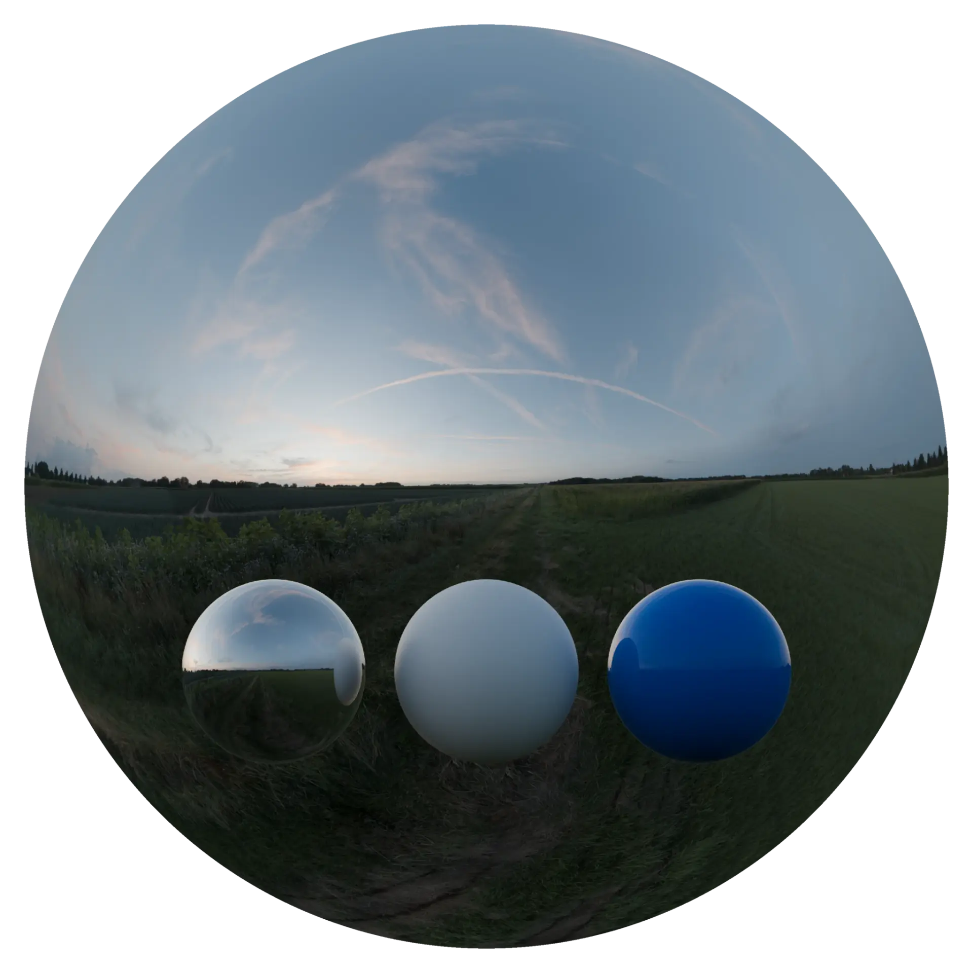 Evening Sky HDRI 035 A