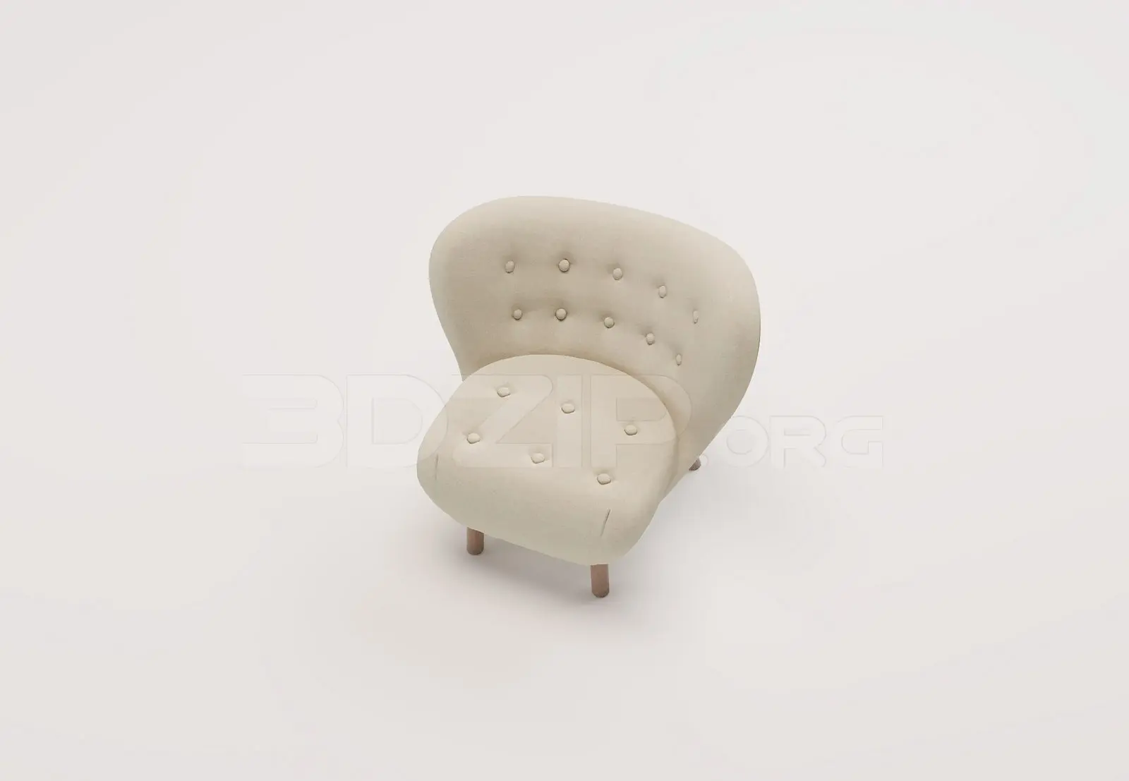Chair 3D Model for Interior Projects