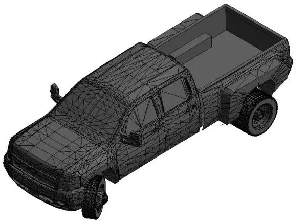 Chevy Dually — preview 1, by rhilton284 (RevitCity, CC0)