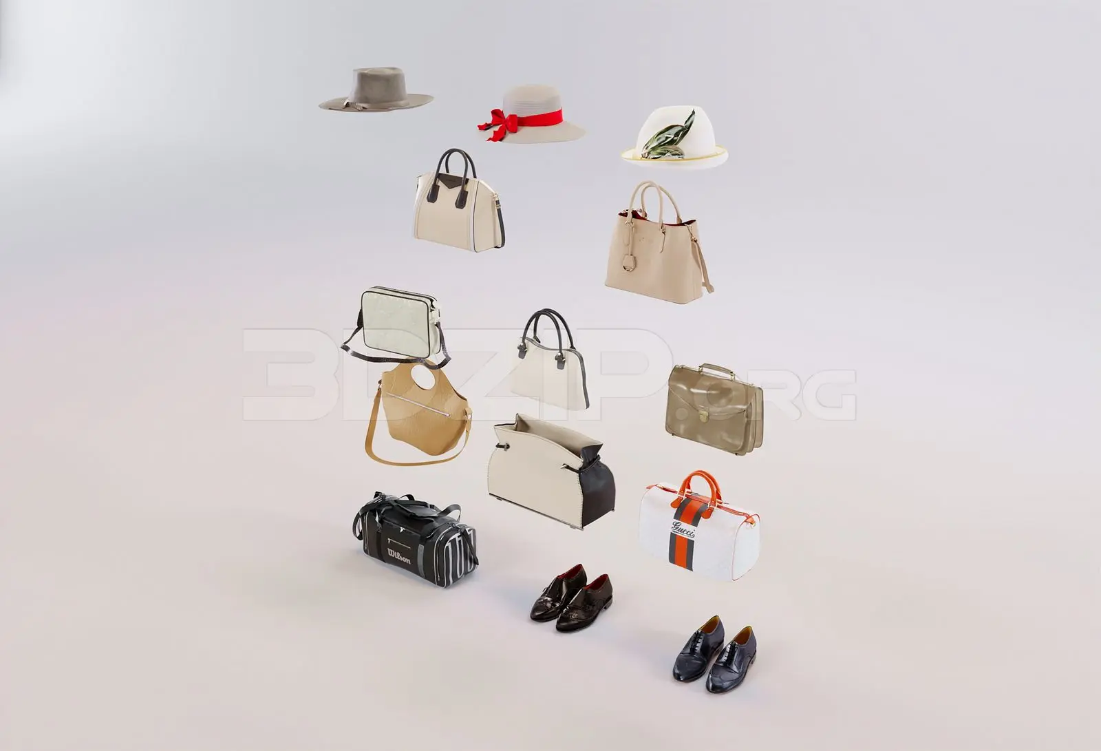 Handbags and Shoes — preview 1 (3dzip)