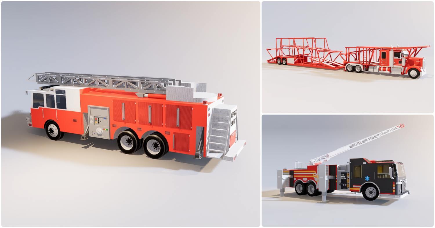 Fire trucks