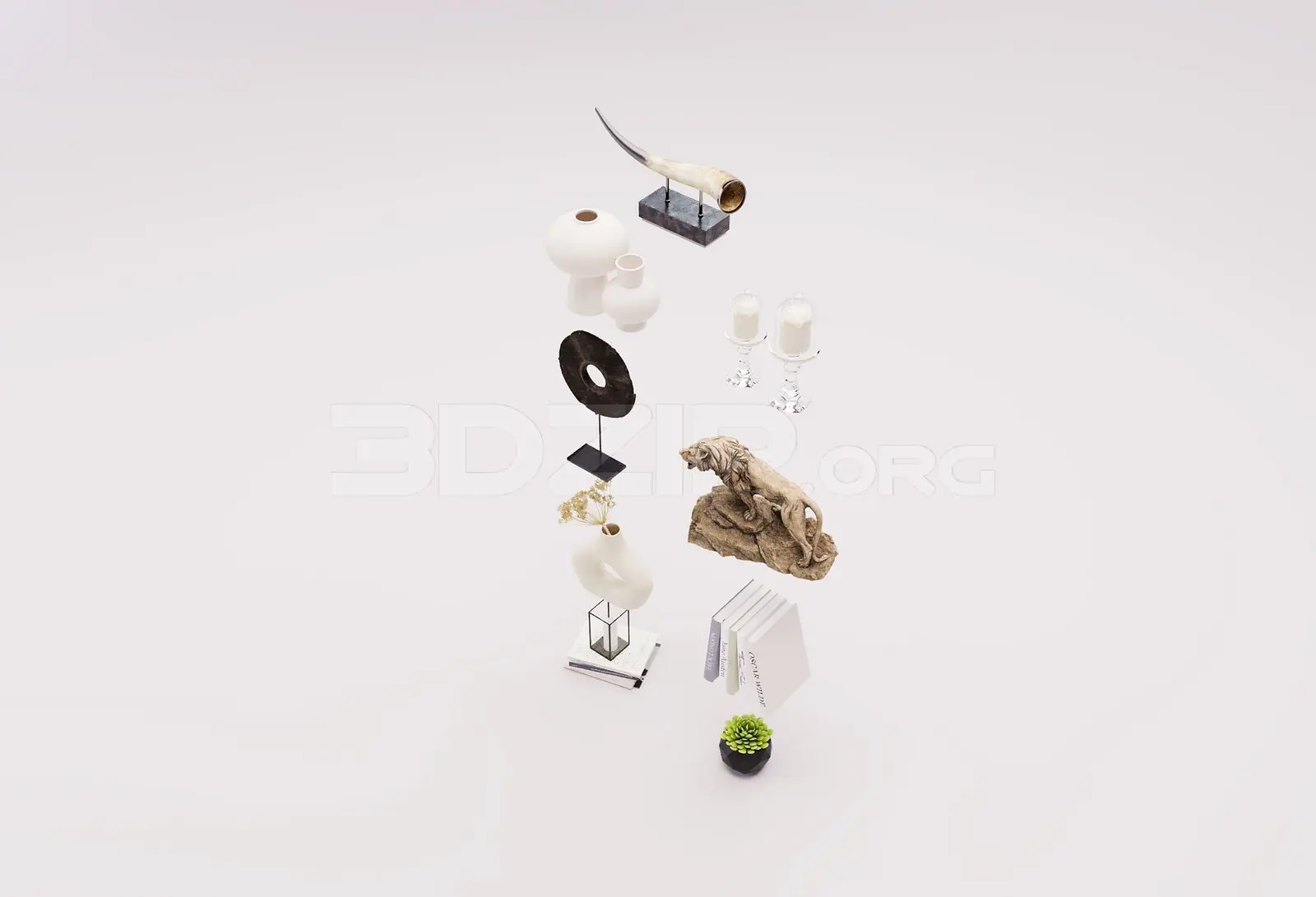 Decorative Set — preview 1 (3dzip)