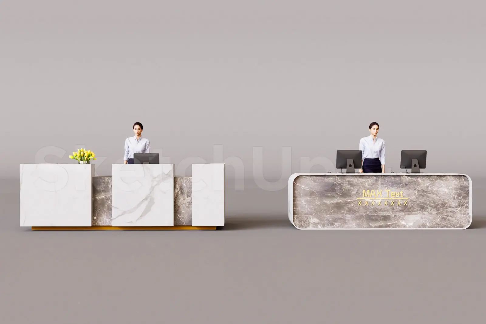 Reception Desk — preview 1 (cgtips, CC0)