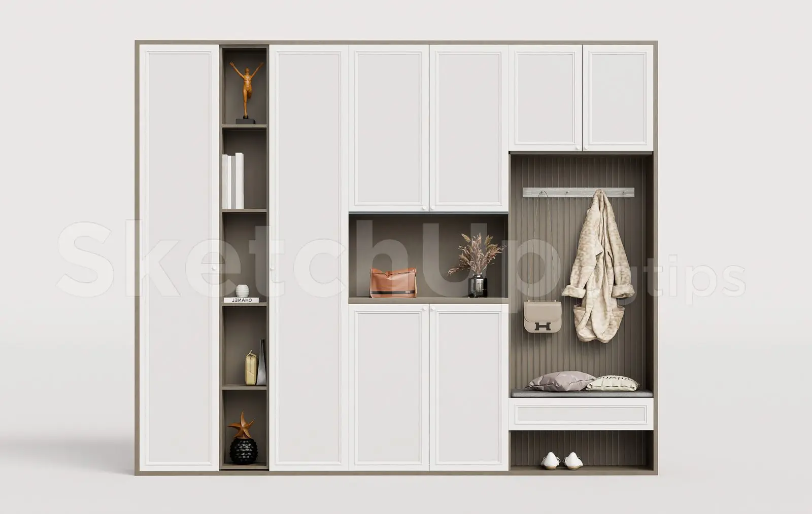 Shoe Cabinet — preview 1 (cgtips)