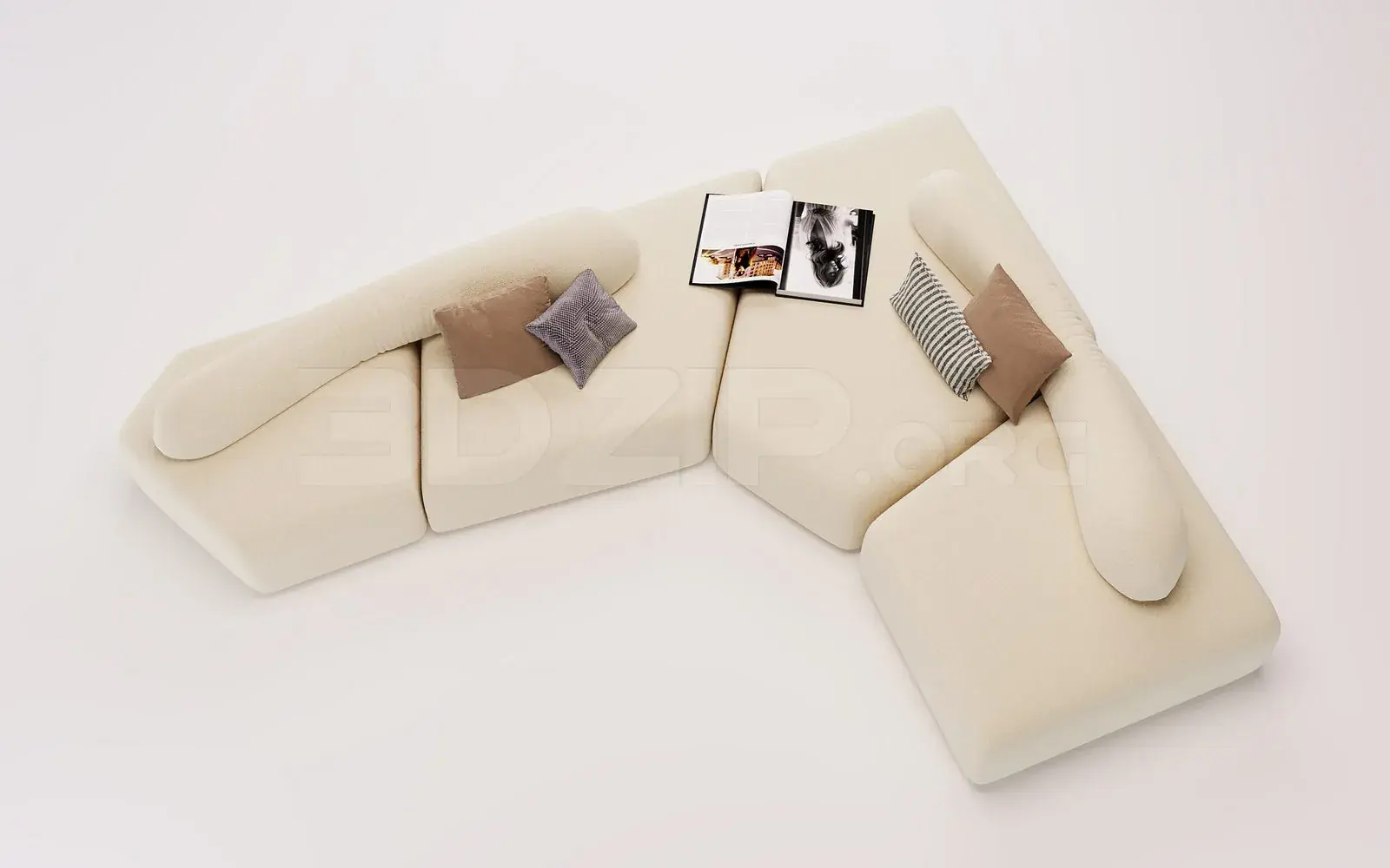 Sofa 3D Model for Interior Projects