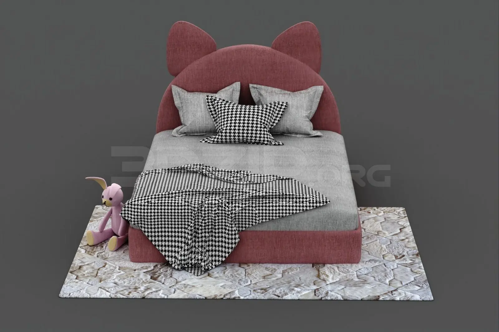 Child Bed — preview 1, by Se Arc (3dzip)