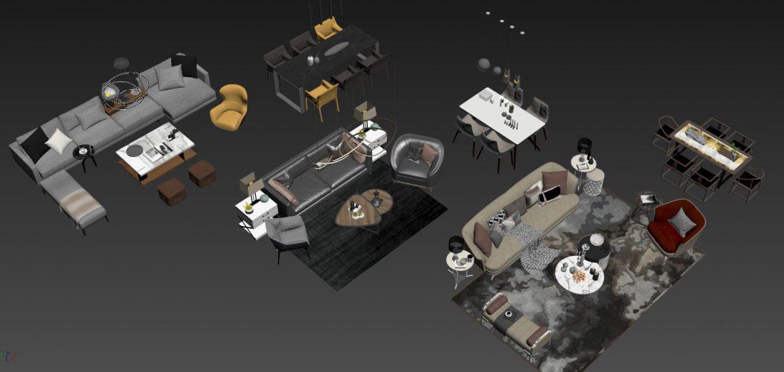 Sofa- Dining Tables and Chairs 2