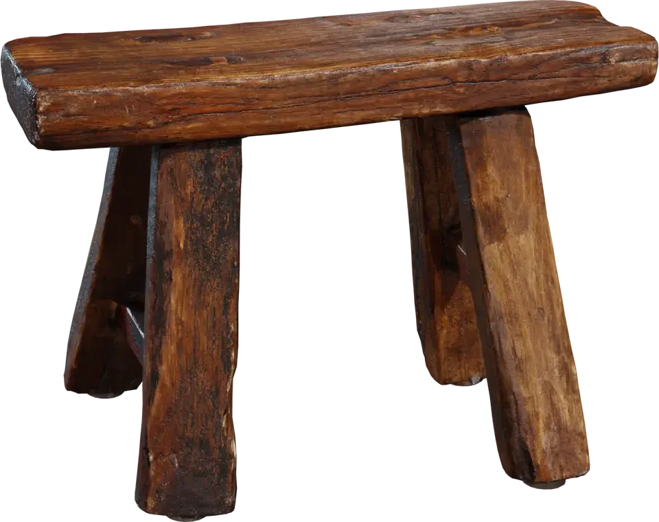 Wooden Stool 2