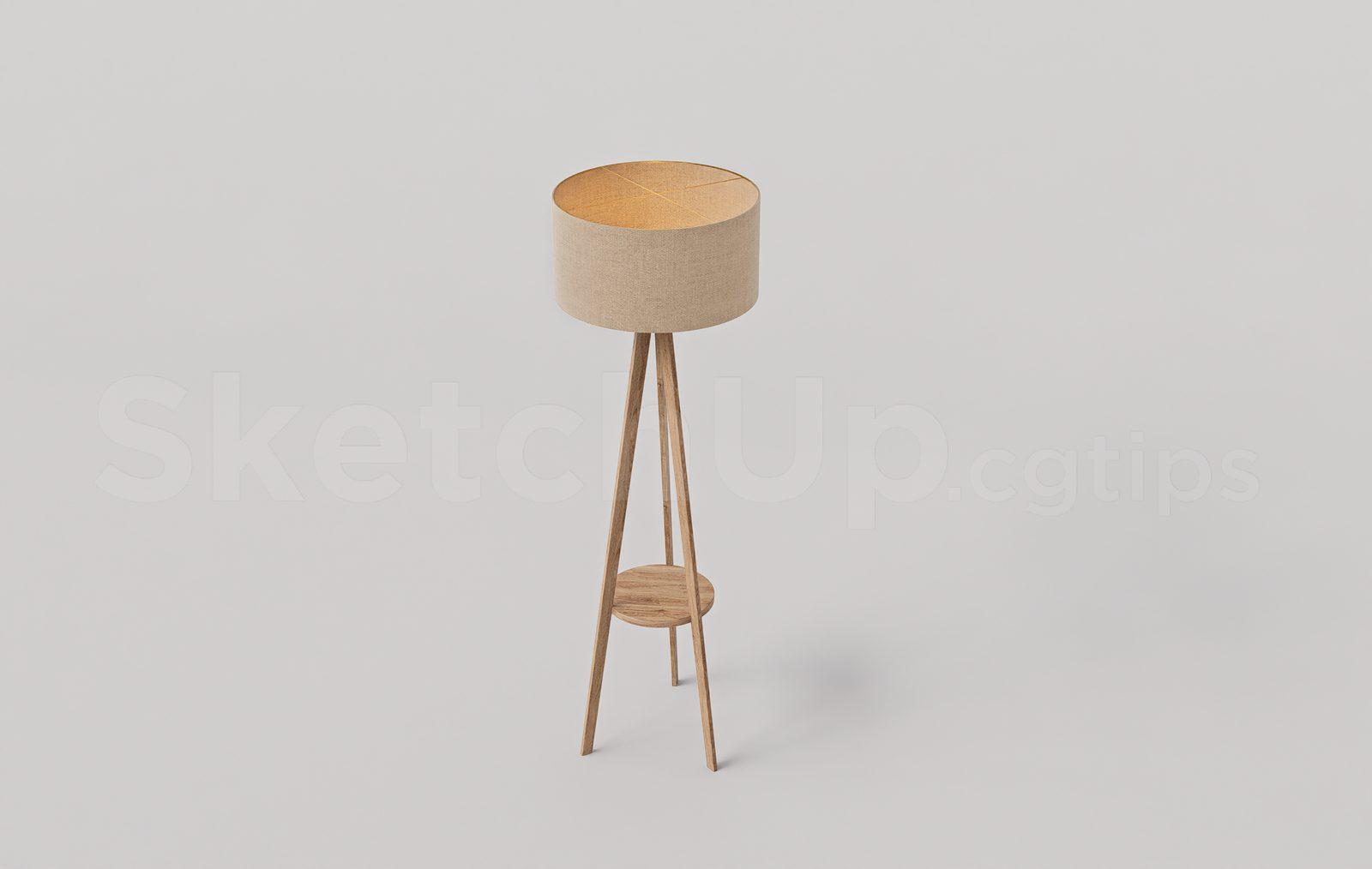 Floor Lamp Model Download for Interior Projects