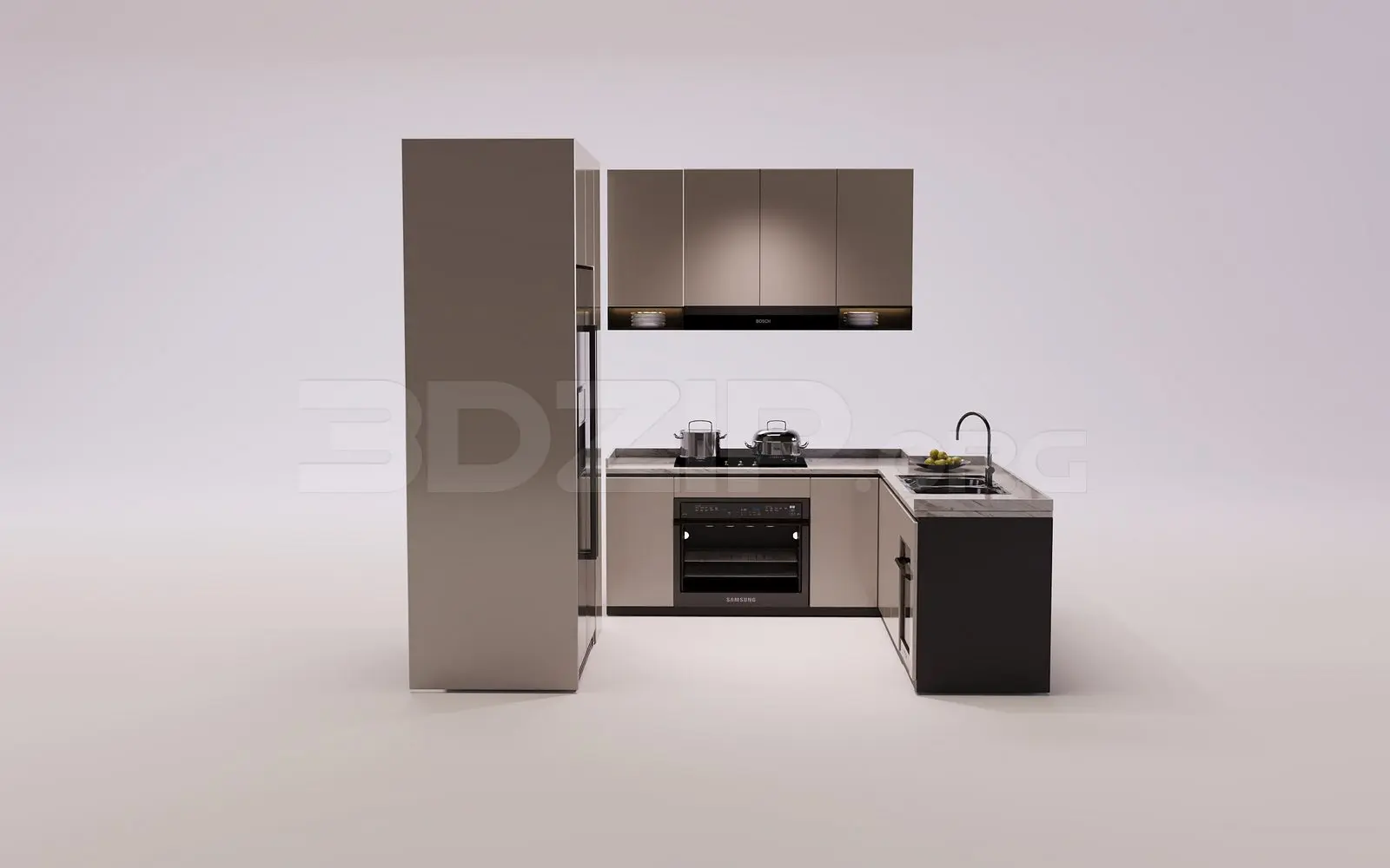 Kitchen — preview 1 (3dzip)