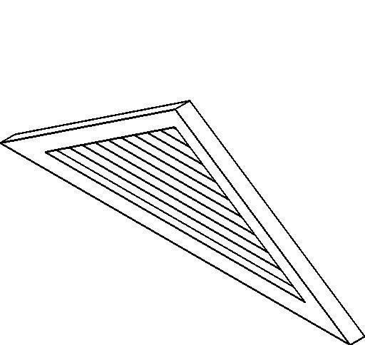 Gable Louver Vent