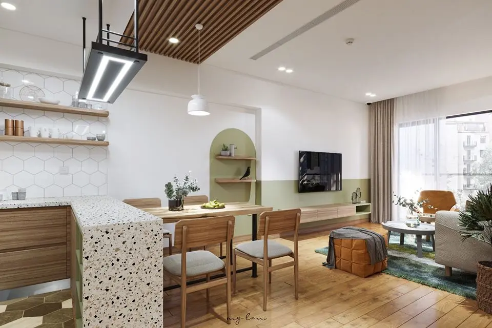 Interior Apartment 87 Scene — preview 1, by My Lan (3dzip)