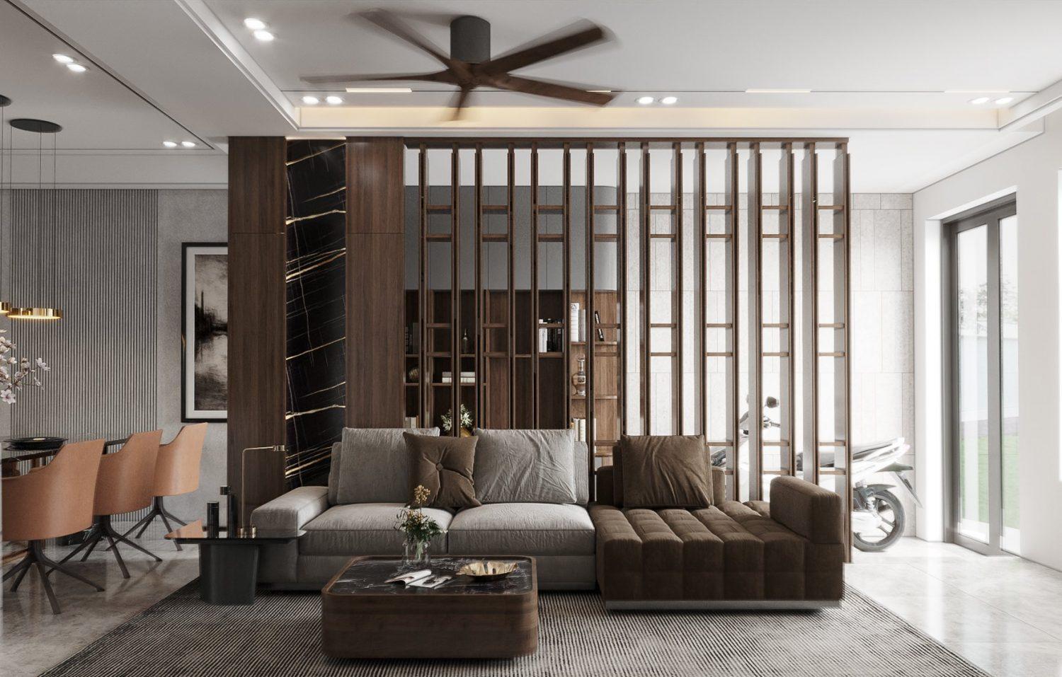 Living Room – Kitchen Interior