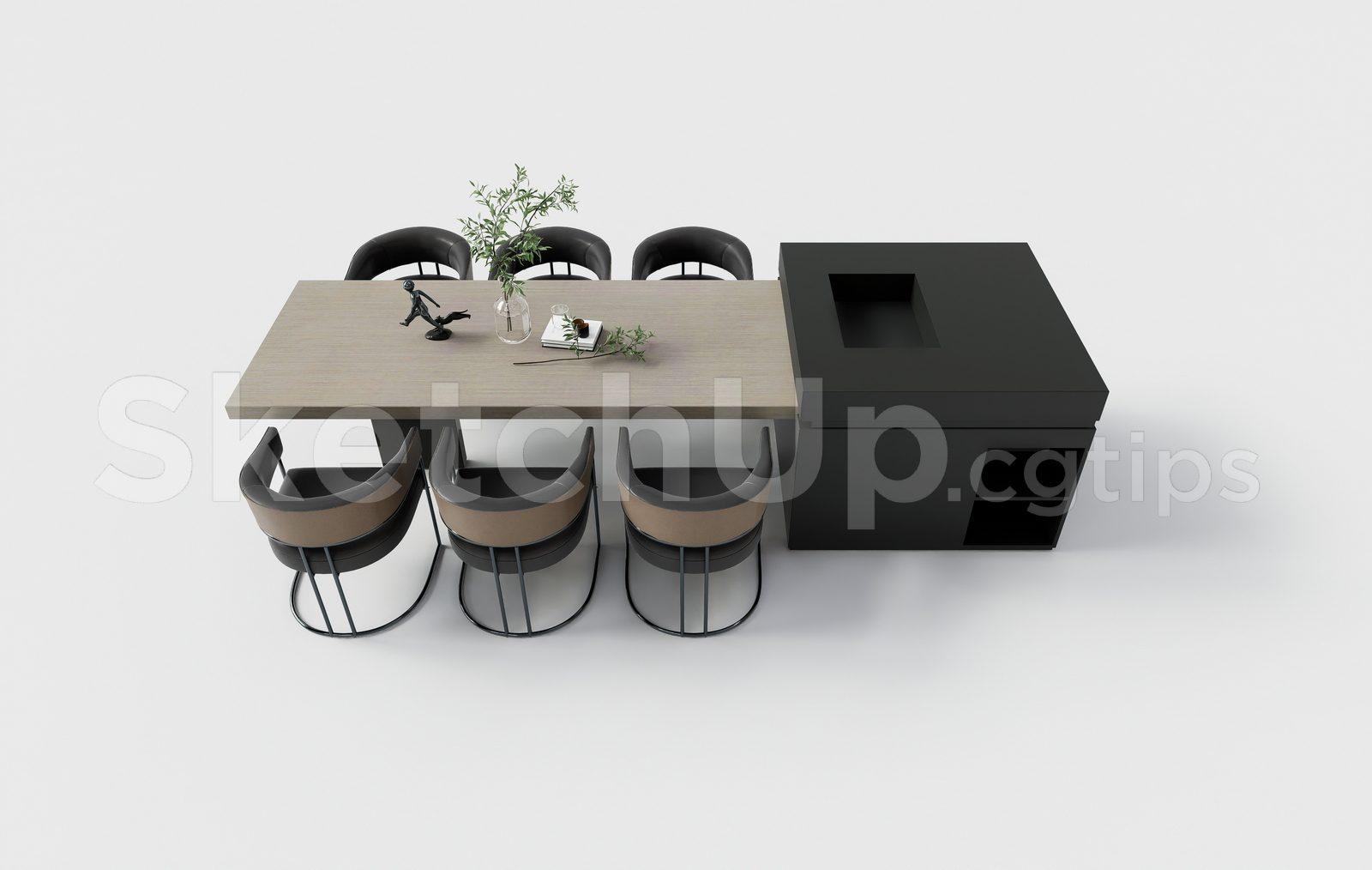 Kitchen Island — preview 1 (cgtips)