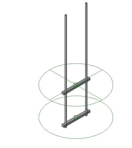 Double Tier Cable Tray Support — preview 1, by Rob McC (RevitCity, CC0)